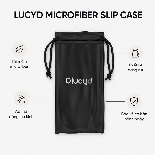 Túi bảo vệ Lucyd Microfiber Slip Case