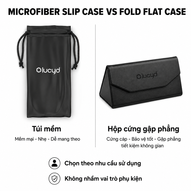 Túi bảo vệ Lucyd Microfiber Slip Case