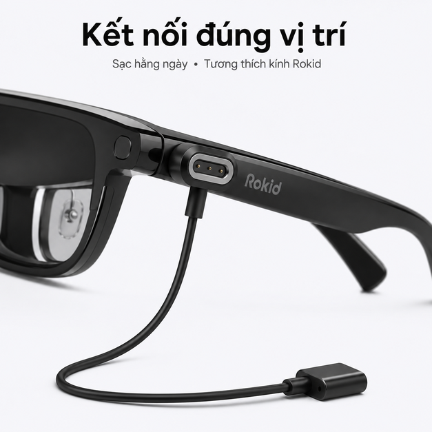 Cáp sạc Rokid Glasses Charging Cable