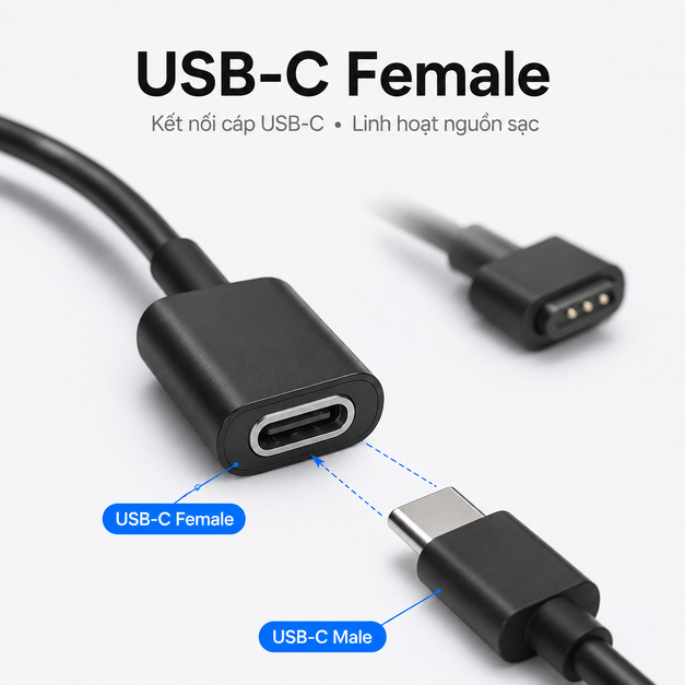 Cáp sạc Rokid Glasses Charging Cable