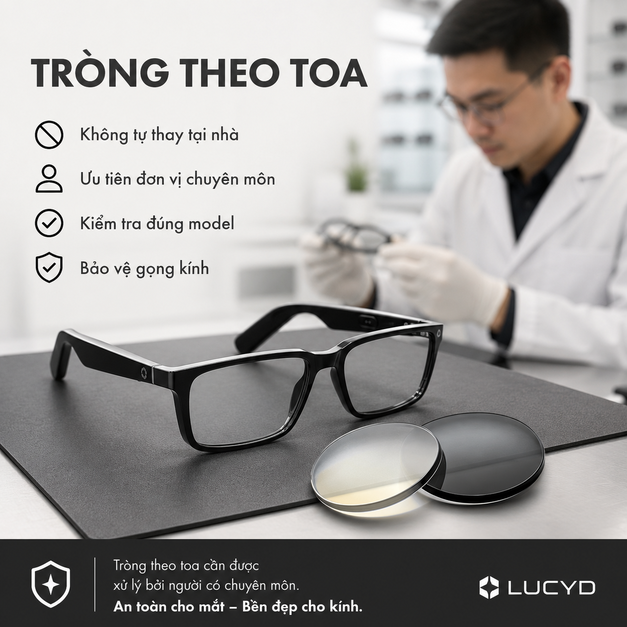 Tròng kính thay thế Lucyd Extra Lenses