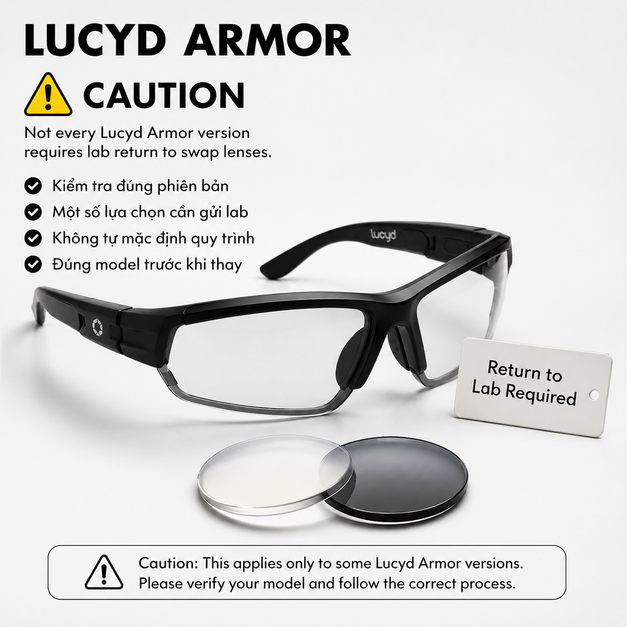 Tròng kính thay thế Lucyd Extra Lenses