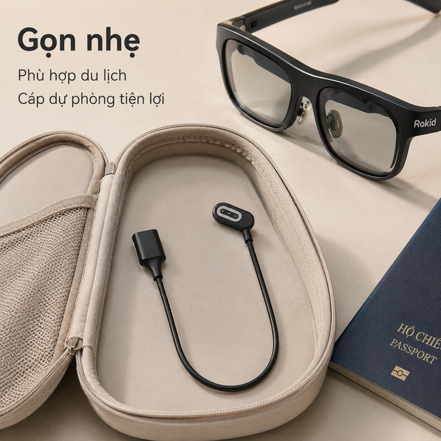 Cáp sạc Rokid Glasses Charging Cable