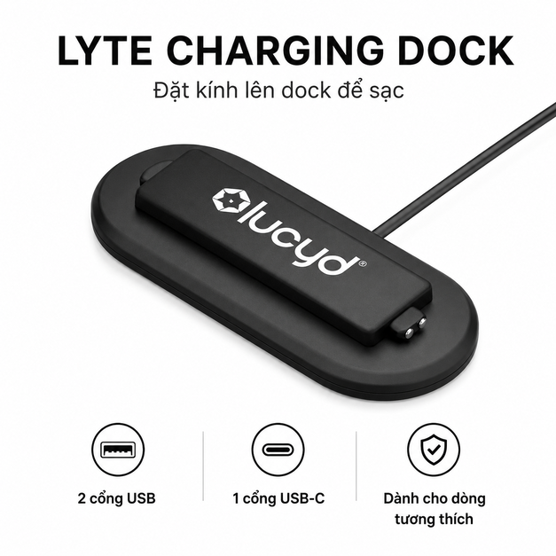 Bộ phụ kiện Lucyd Pro Accessory Kit