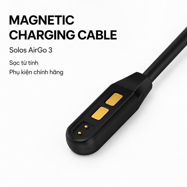 Cáp sạc từ tính Solos AirGo 3