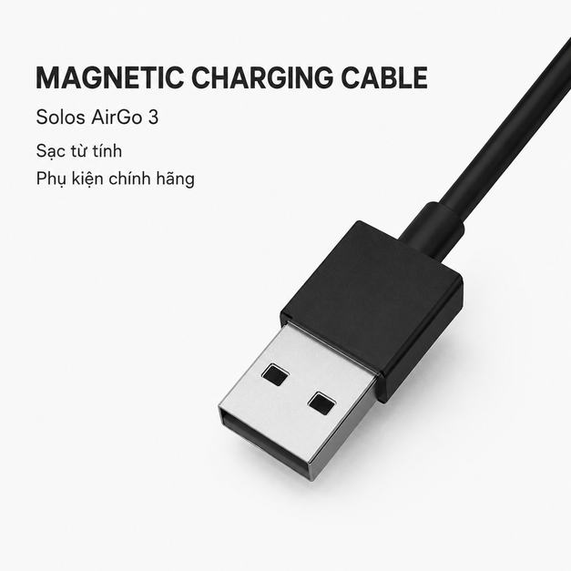 Cáp sạc từ tính Solos AirGo 3