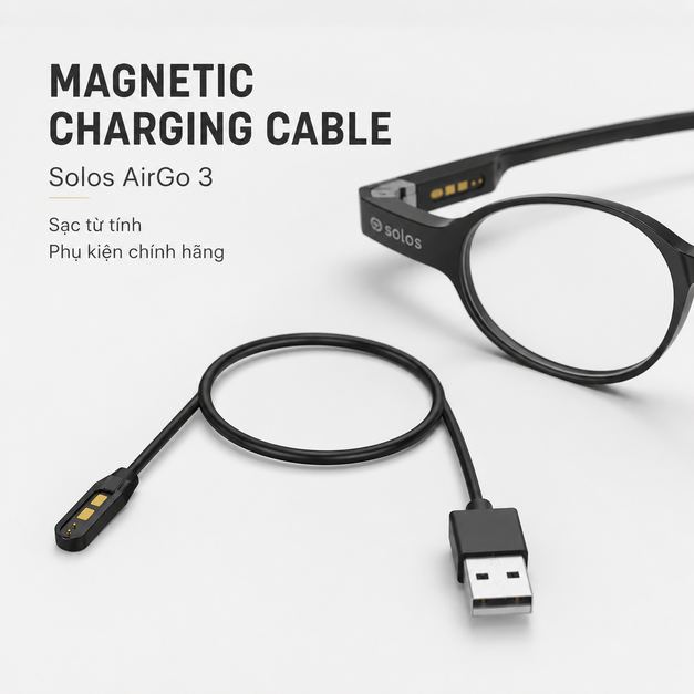 Cáp sạc từ tính Solos AirGo 3