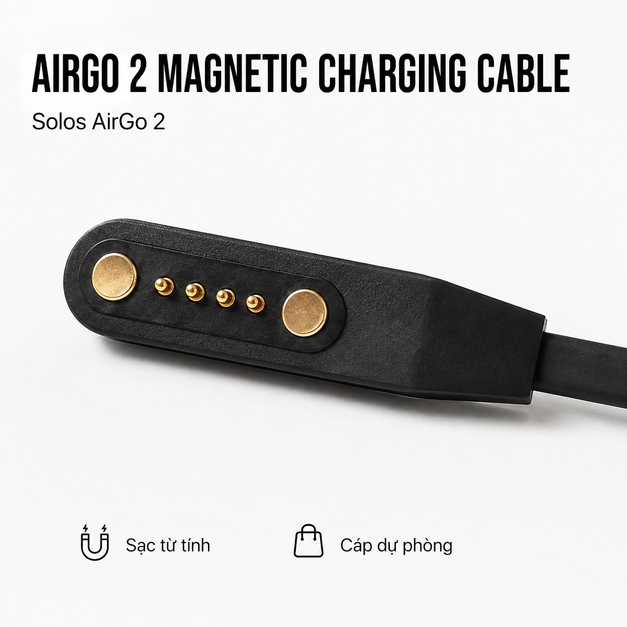 Cáp sạc từ tính Solos AirGo 2