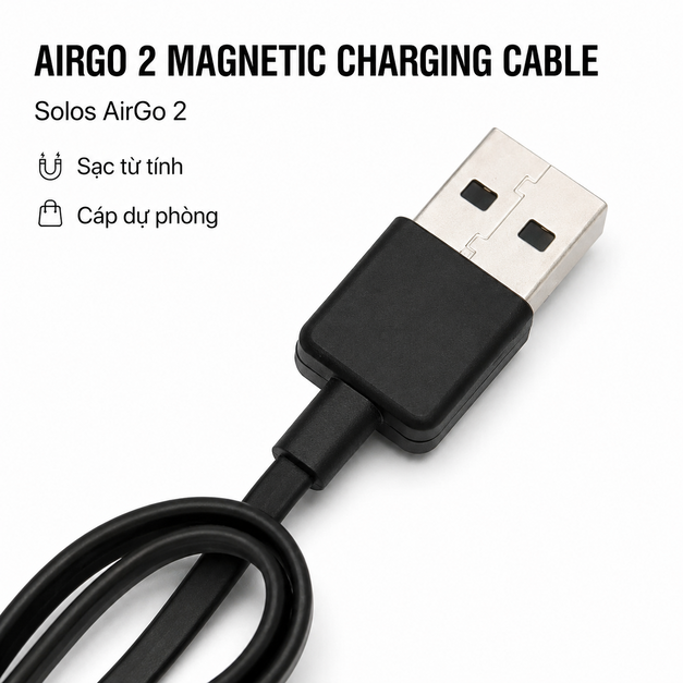 Cáp sạc từ tính Solos AirGo 2