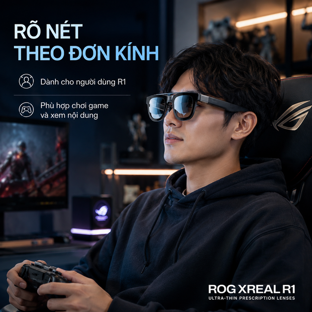 Tròng kính cận ROG XREAL R1 Prescription Lenses