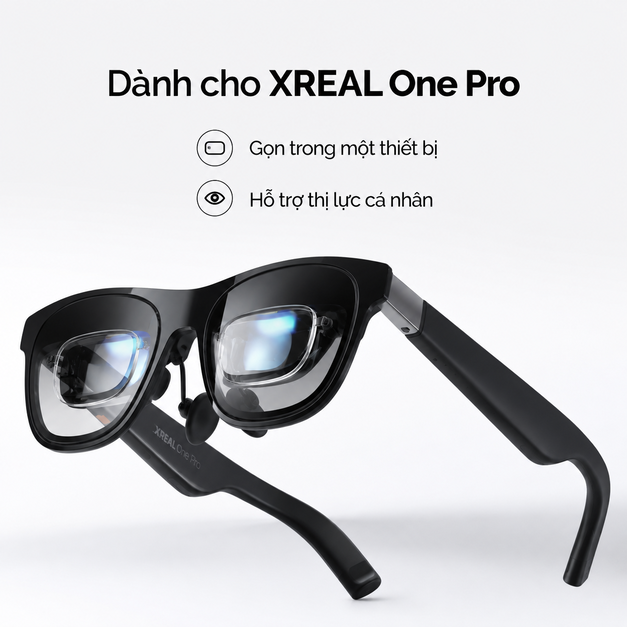 Tròng kính cận XREAL One Pro Prescription Lenses