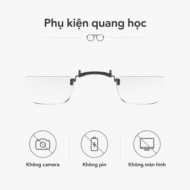 Tròng kính cận XREAL One Pro Prescription Lenses