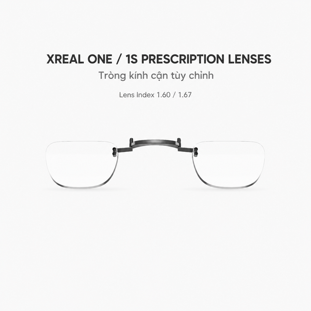 Tròng kính cận XREAL One / 1S Prescription Lenses