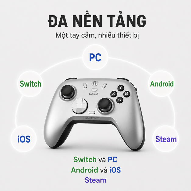 Bộ điều khiển Rokid X GameSir Gaming Controller 