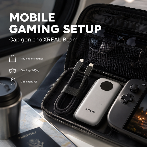Cáp XREAL USB-C to USB-C 0.8 m