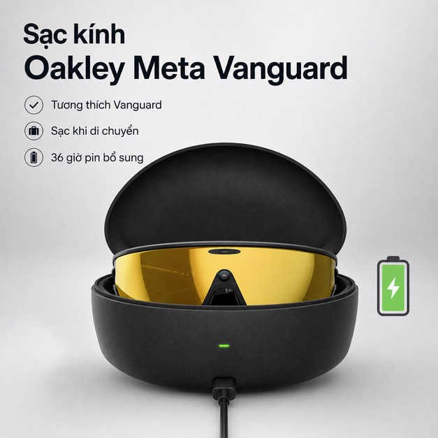 Oakley Meta Vanguard Charging Case