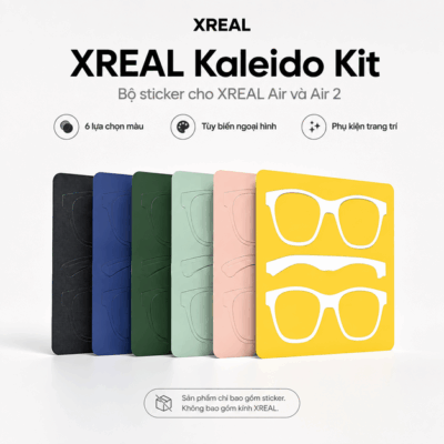 Bộ sticker XREAL Kaleido Kit – Sáu lựa chọn màu và tùy biến ngoại hình kính
