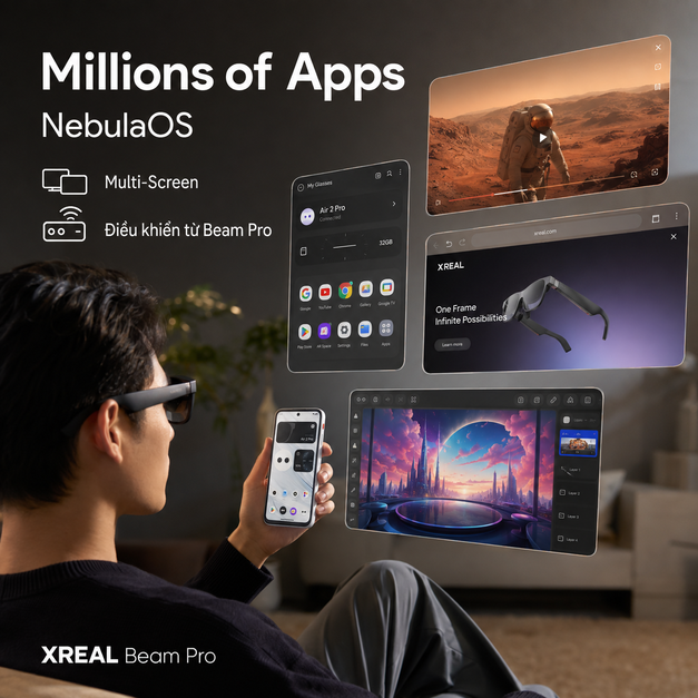 Thiết bị companion XREAL Beam Pro