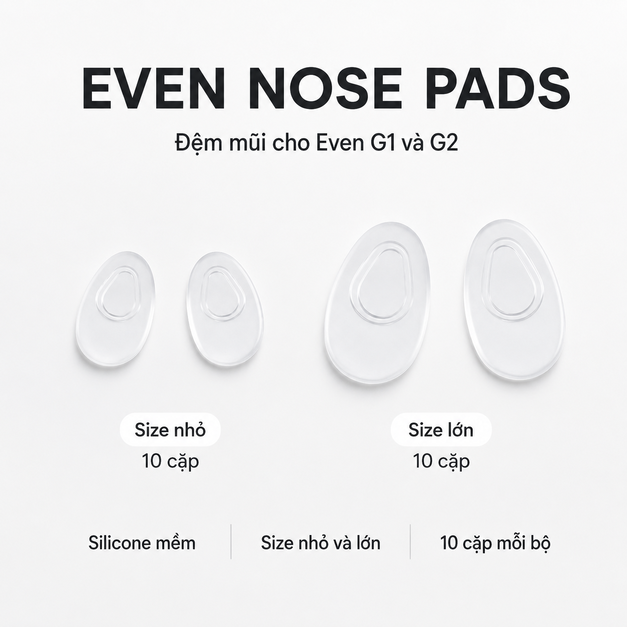 Bộ đệm mũi Even Nose Pads