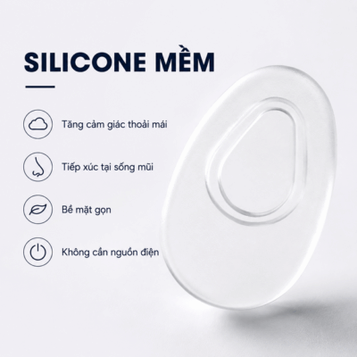 Bộ đệm mũi Even Nose Pads – Silicone mềm và tăng độ bám thoải mái