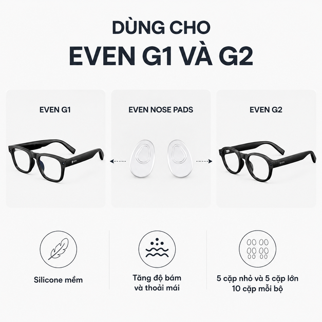 Bộ đệm mũi Even Nose Pads