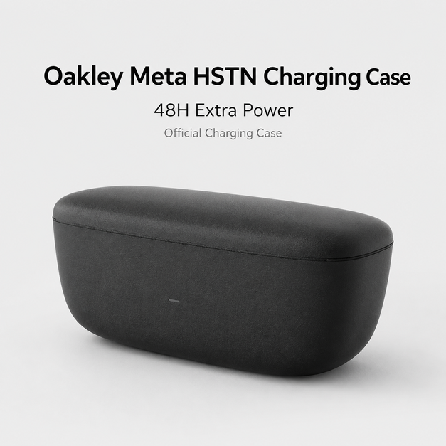 Hộp sạc Oakley Meta HSTN Charging Case – Thêm 48 giờ pin và bảo vệ kính khi di chuyển Hộp sạc Oakley Meta HSTN Charging Case – Thêm 48 giờ pin và bảo vệ kính khi di chuyển