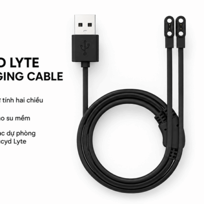 Cáp sạc Lucyd Lyte Charging Cable – Kết nối từ tính hai chiều và sạc kính tiện lợi