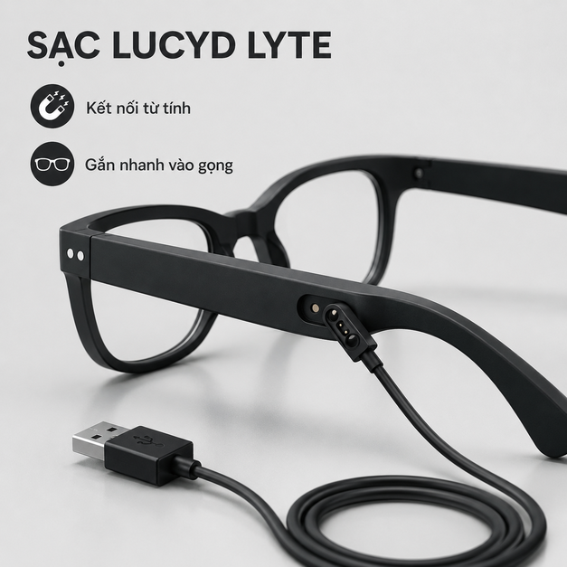 Cáp sạc Lucyd Lyte Charging Cable