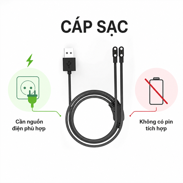 Cáp sạc Lucyd Lyte Charging Cable