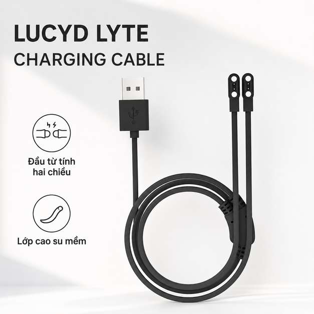 Cáp sạc Lucyd Lyte Charging Cable
