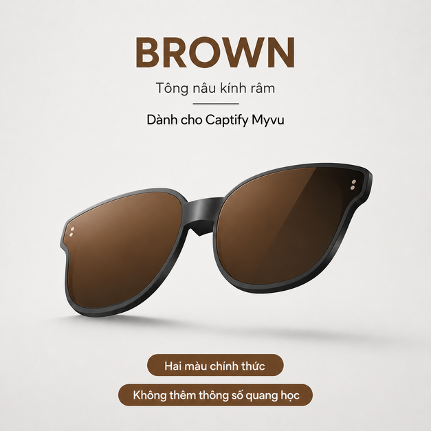 Clip-on kính râm Sunglass Clip-On for Captify Myvu