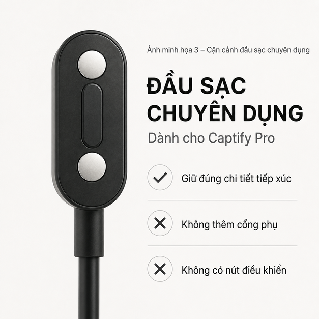 Bộ sạc Captify Pro Charger