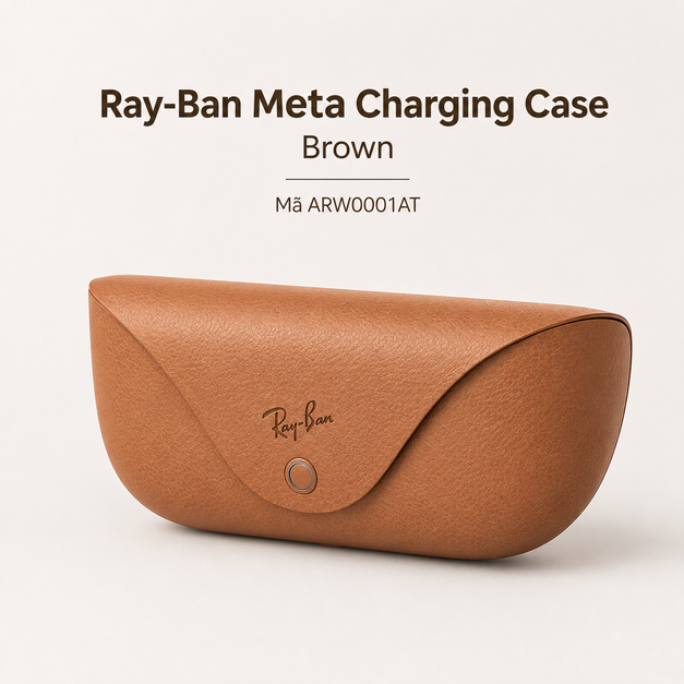 Ray-Ban Meta Charging Case - Brown