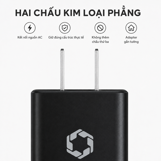 Củ sạc Lucyd Charging Brick