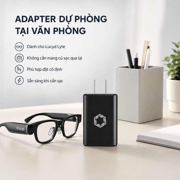Củ sạc Lucyd Charging Brick