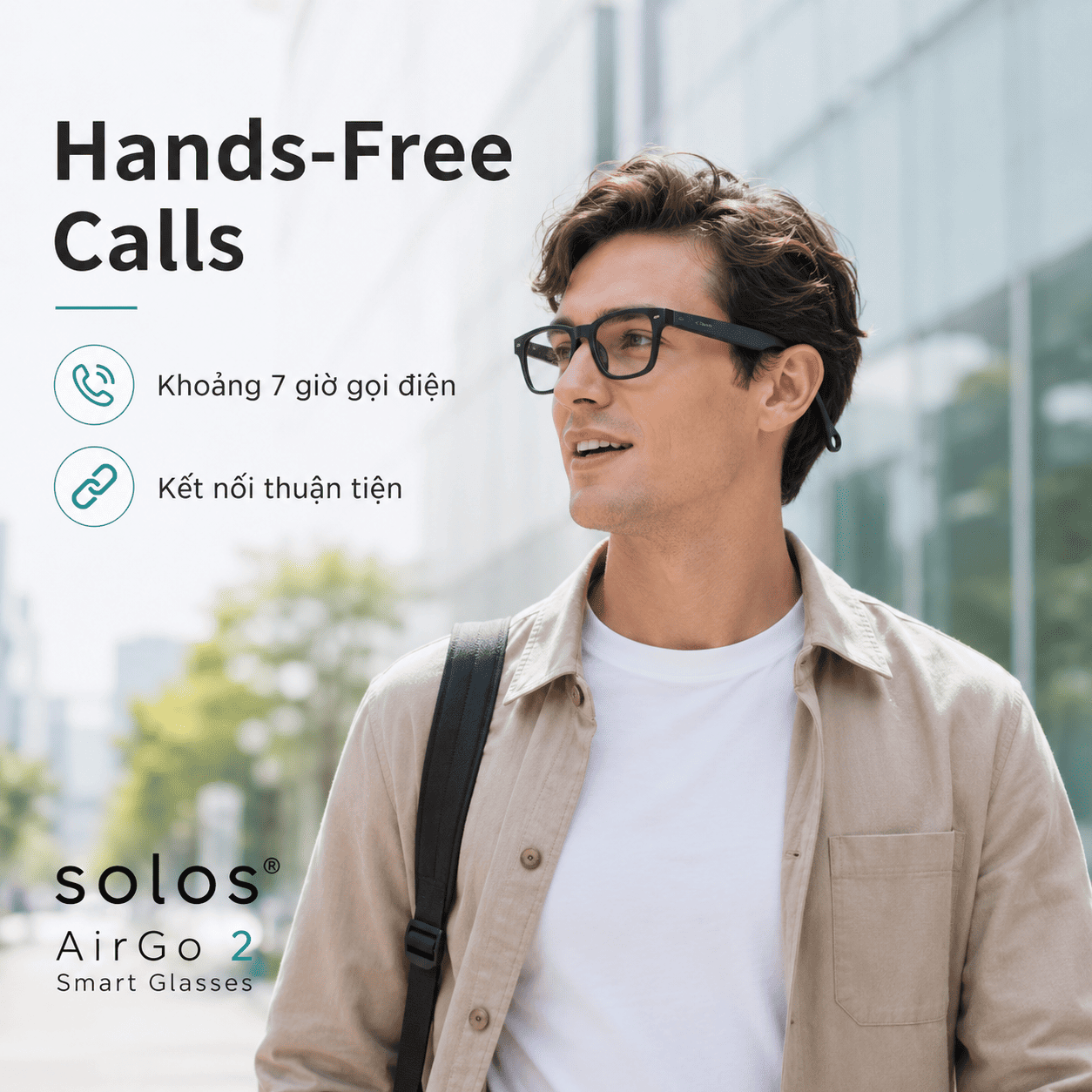 Bộ càng kính Solos AirGo 2