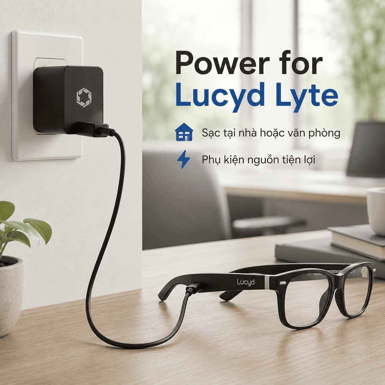 Lucyd Charging Brick