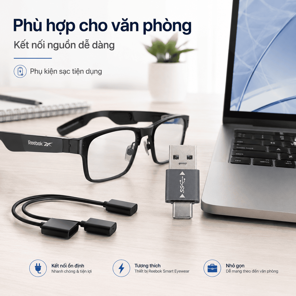 Bộ chuyển USB-C sang USB-A Lucyd