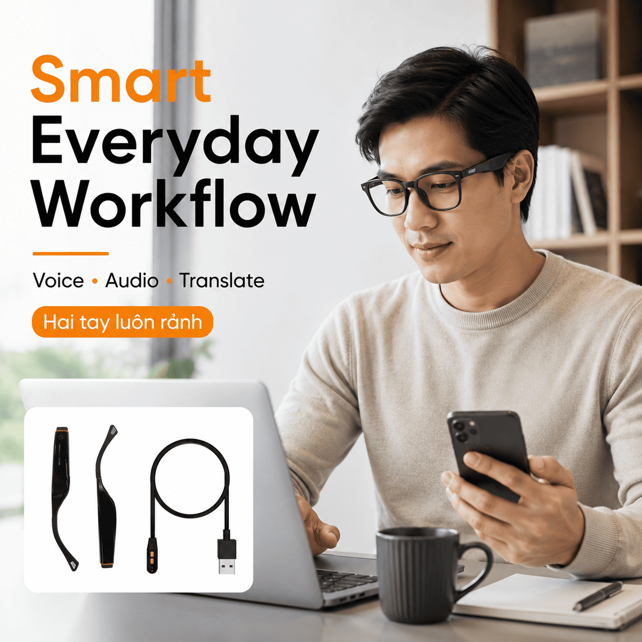 Bộ càng kính Solos AirGo A5