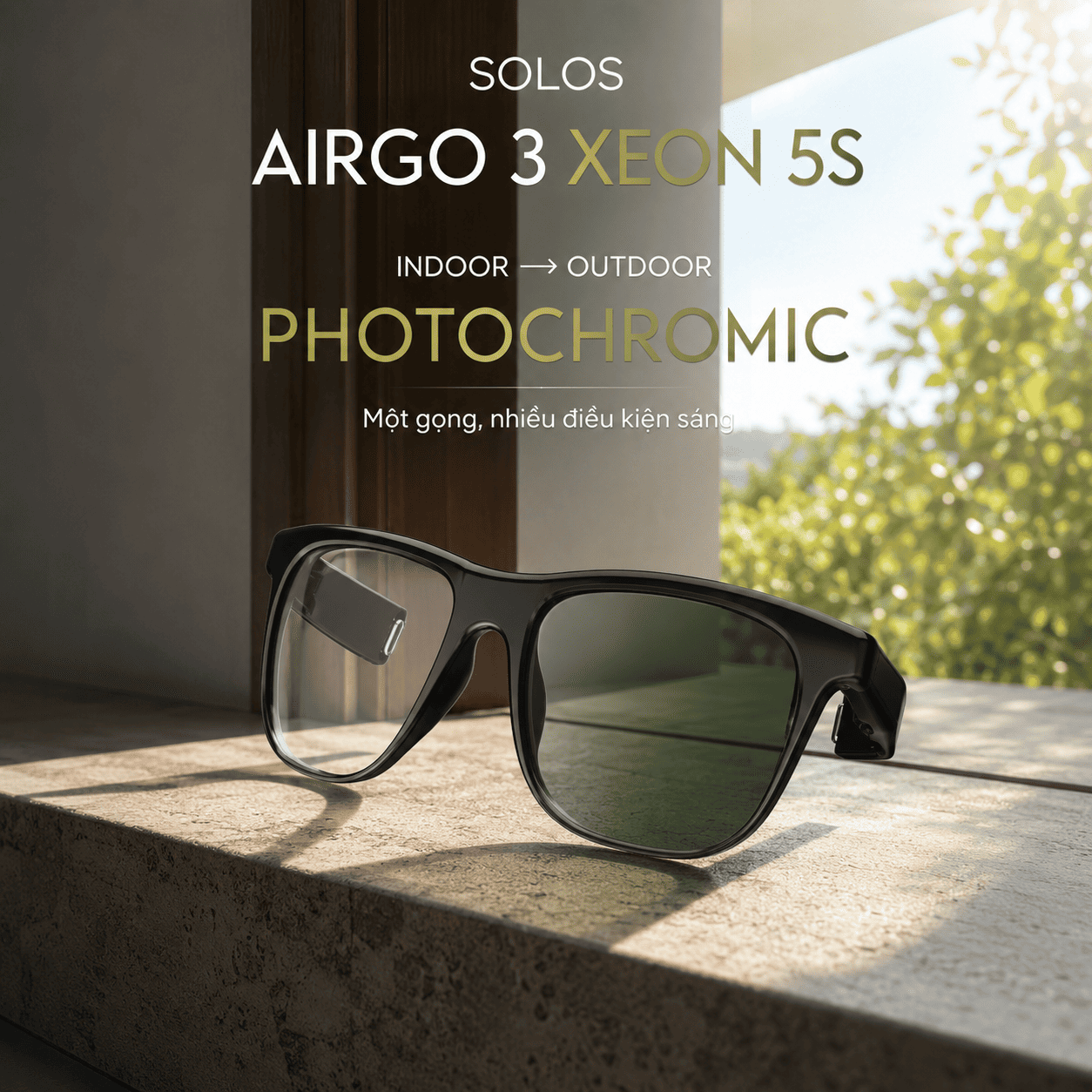 Mặt gọng Solos AirGo 3 Xeon 5S
