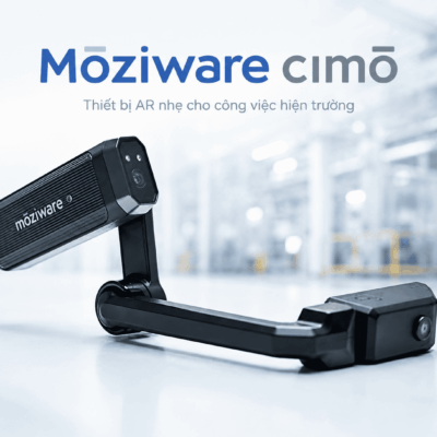 Moziware cımō – Kính AR công nghiệp nhẹ, voice control