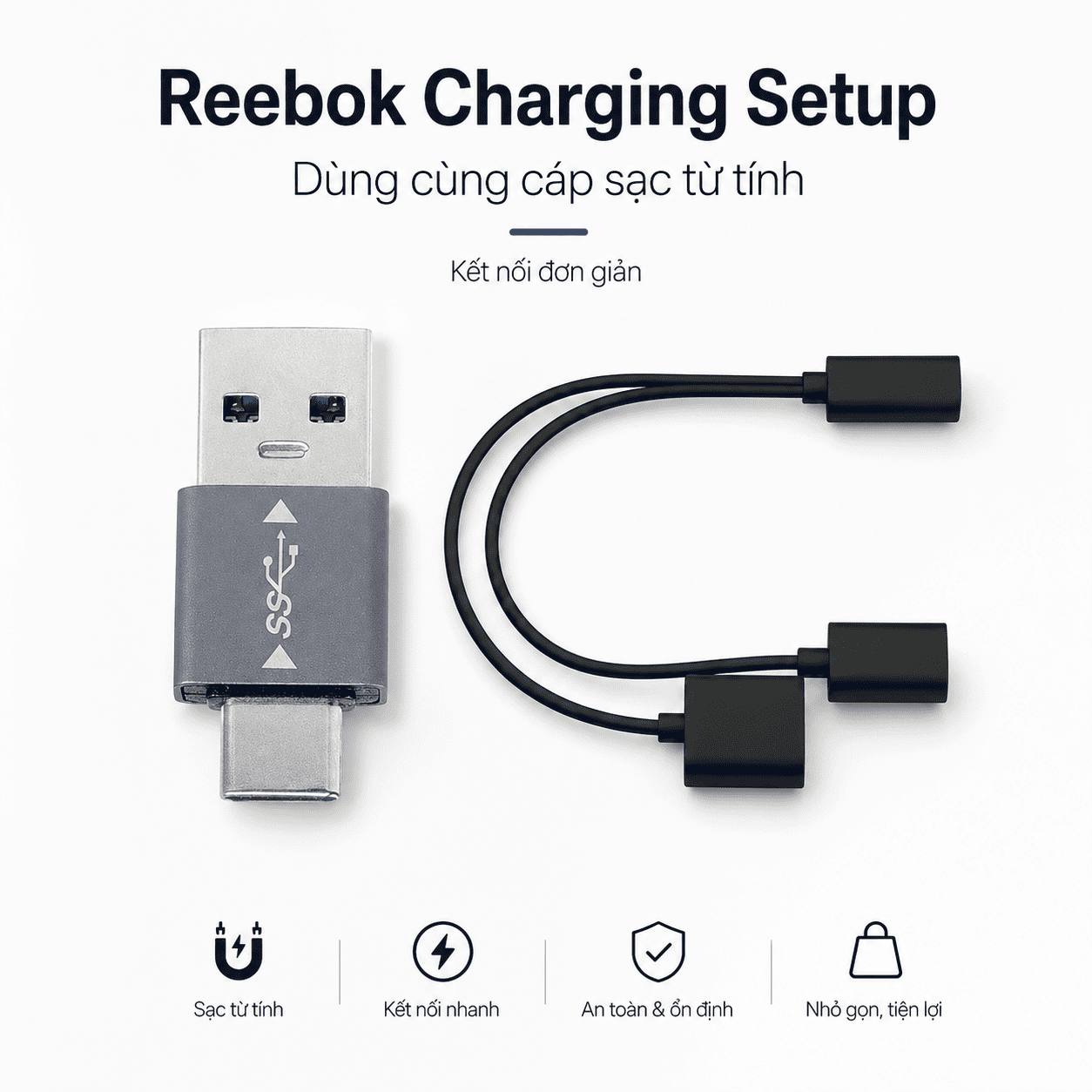Bộ chuyển USB-C sang USB-A Lucyd