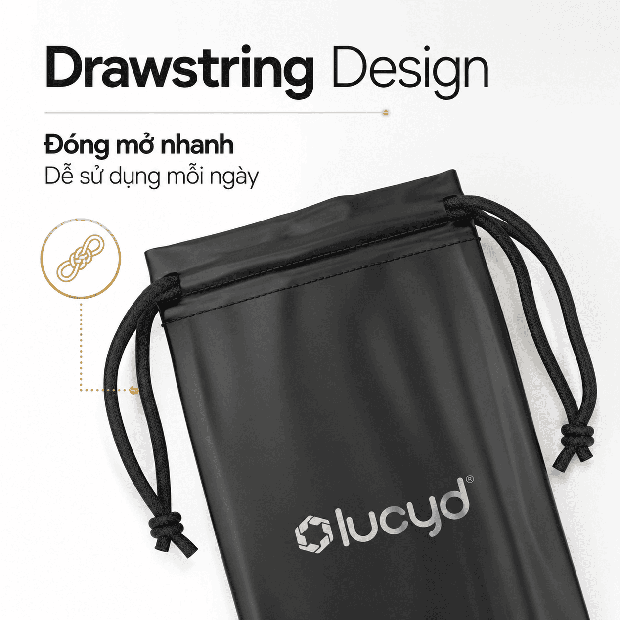 Túi đựng kính Microfiber Lucyd