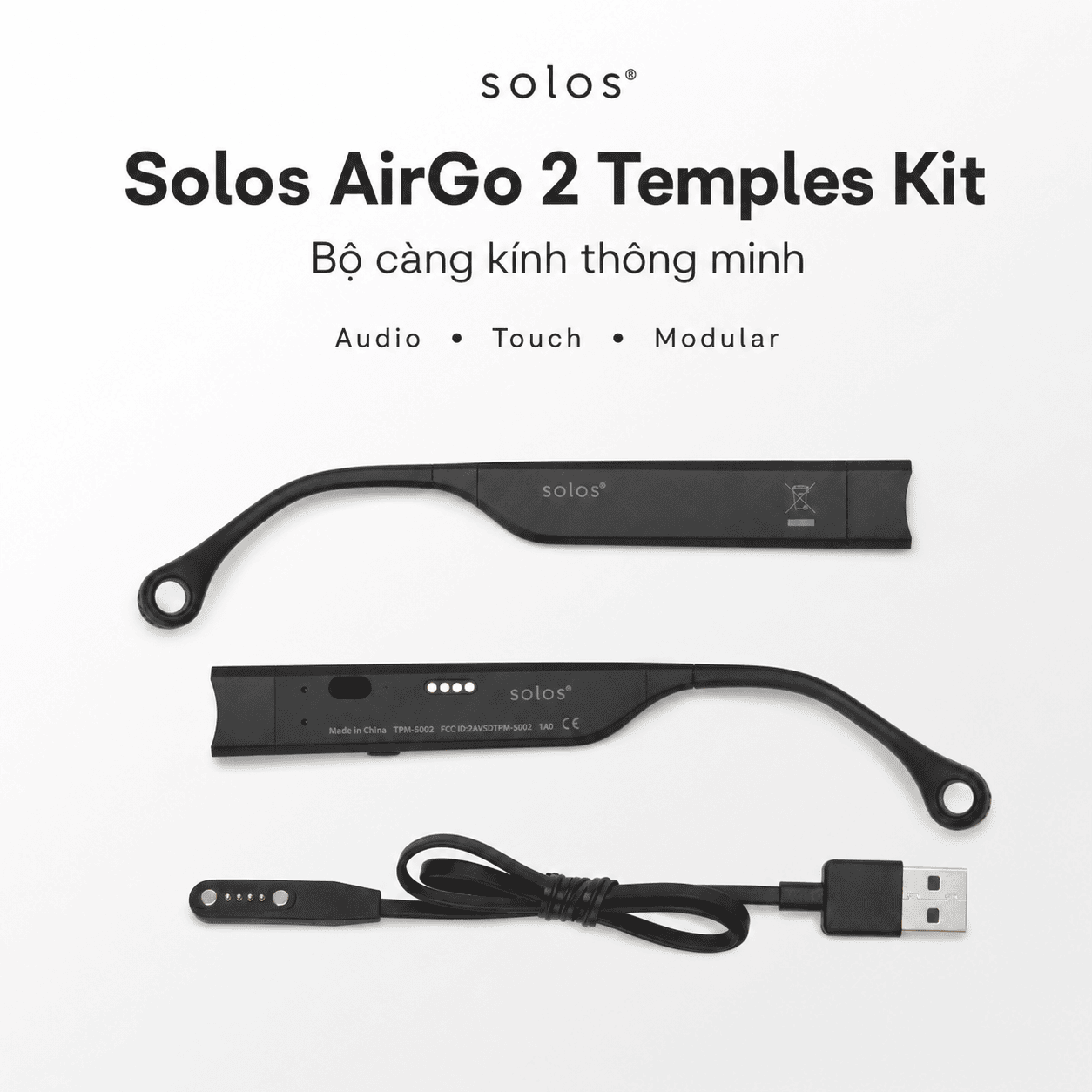 Bộ càng kính Solos AirGo 2