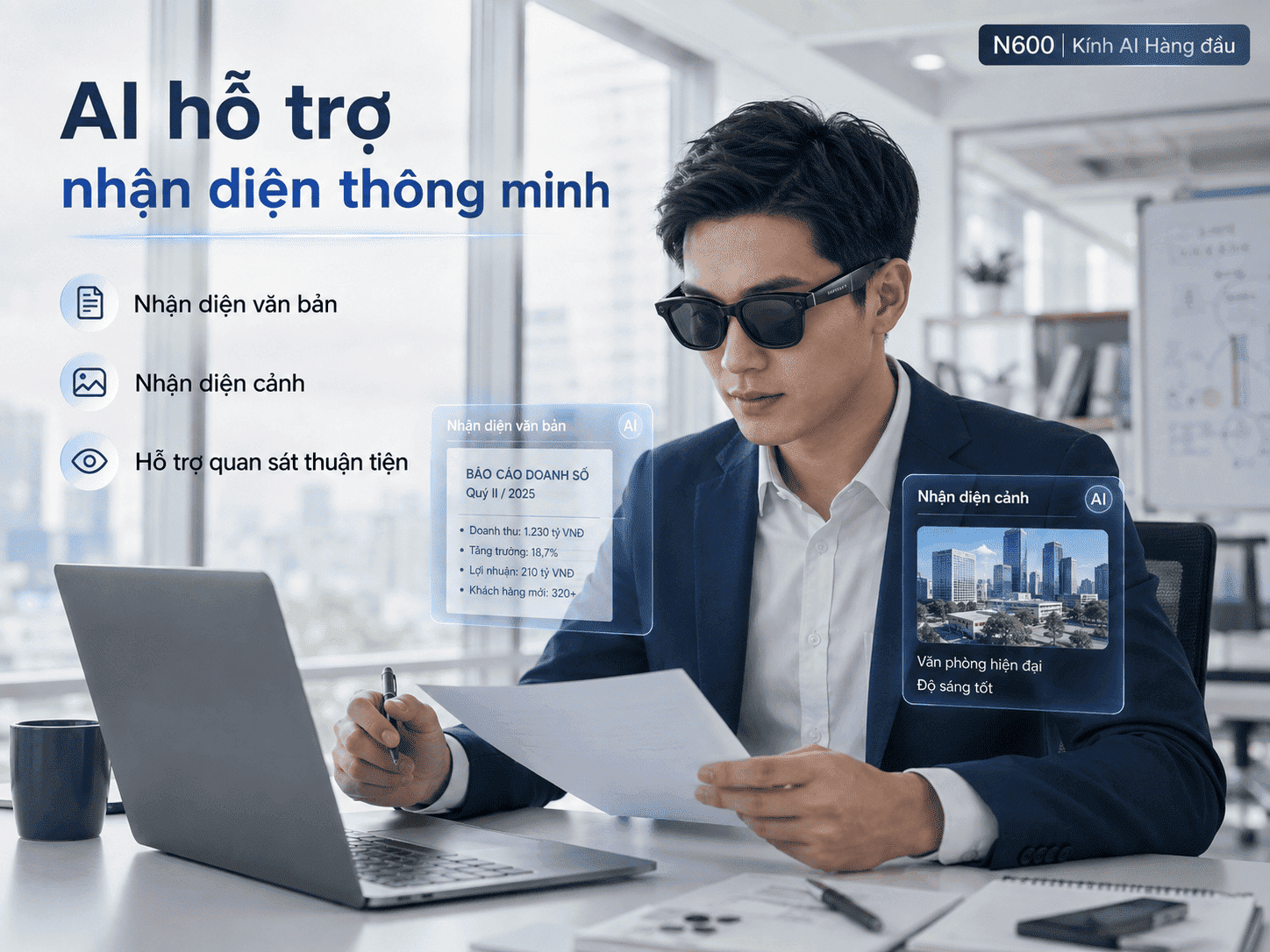 Kính AI Synteker N600